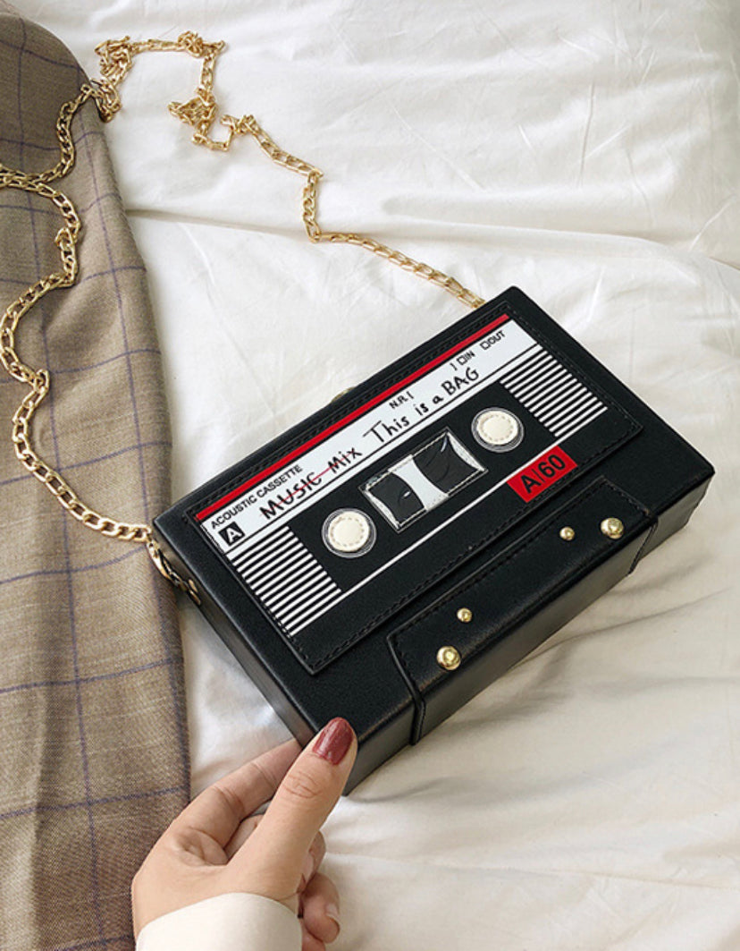 Cassette Tape Fashion Purse