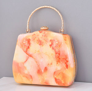 Marble block purse