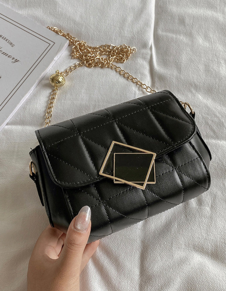 Black & Gold Fashion Bag